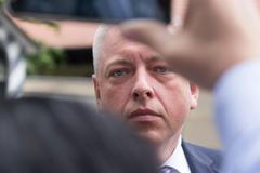 Milan Chovanec na schůzce s Milošem Zemanem v Lánech