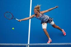 Kateřina Siniaková na turnaji v Pekingu 2016