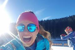 Gabriela Koukalová a Zdeněk Vítek