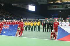 Fed Cup, Česko - Austrálie: slavnostní zahájení