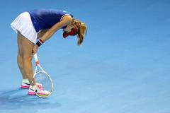 Alizé Cornetová ve finále Fed Cupu 2016