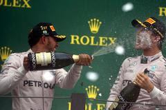 F1, VC Brazílie 2016: Lewis Hamilton a Nico Rosberg, Mercedes