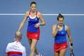 Barbora Strýcová a Karolína Plíšková ve finále Fed Cupu 2016