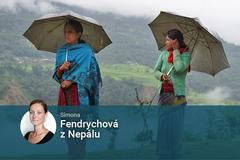 Simona Fendrychová z Nepálu