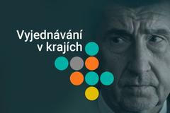 grafika - Vyjednávání v krajích