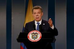 Kolumbijský prezident Juan Manuel Santos.