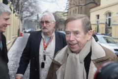 Protest proti Číně - Havel
