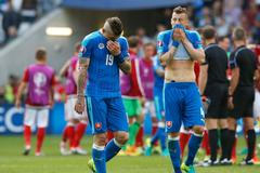 Euro 2016, Slovensko-Wales: smutní Juraj Kucka a Ján Ďurica