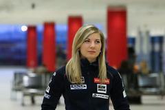 Přílet biatlonistů na letiště Václava Havla 16.2.2016 + natáčení spotu pro ČT