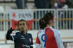 LM: Slavia - Rosengard: Marta, Bartoňová