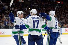 NHL: Vancouver Canucks at Los Angeles Kings