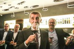 Volební štáb ANO - sál