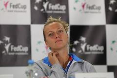 Český tým před finále Fed Cupu 2015