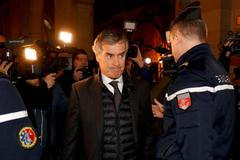 Francouzský bývalý ministr pro rozpočet Jerome Cahuzac u soudu.
