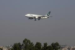 Ilustrační foto letadla Pakistan International Airlines (PIA).