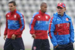 Česká fotbalová reprezentace, první trénink v sezoně 2016/17, Karel Jarolím