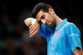 Novak Djokovič na pařížském Masters