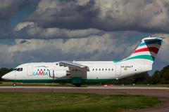 Letadlo, které se zřítilo s brazilským fotbalovým týmem v Kolumbii