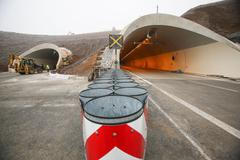 Dálnice D8 - prohlídka posledního úseku před dokončením - 6.12.2016