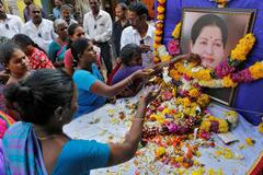 Pohřeb Džajalalithy Džajarámové