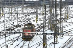 Zasněžená Praha 18.1.2016