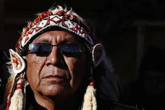 Indiáni protestují proti ropovodu, prosinec 2016