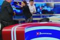 Živější debata než v Česku. Gruzínští politici se polili a porvali v živém přenosu