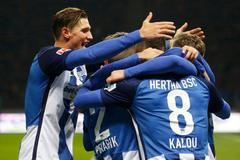 Hertha -Mönchengladbach: radost Herthy - Salomon Kalou (8)