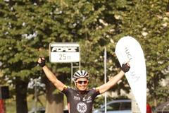 Jiří Ježek při vítězství na EP na Strahově