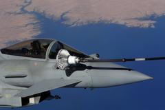 Tankování letounů RAF nad Irákem