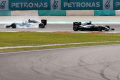 F1, VC Malajsie 2016:  Nico Rosberg a Lewis Hamilton Mercedes