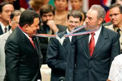 Fidel Castro a Hugo Chávez