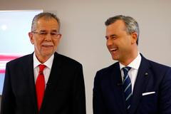 Alexander Van der Bellen a Norbert Hofer