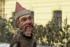 Jeroným Pražský - 600 let - loutka vytvořená k oslavám