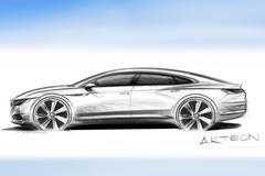 Volkswagen Arteon kresba