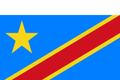 Vlajka - Demokratická republika Kongo