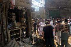 Exploze v pákistánském Paračinaru