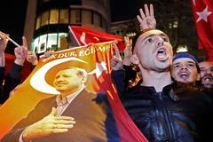 Turecko vs. Nizozemsko - protesty