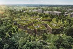 Nové sídlo Lesů ČR - vítězný návrh na vizualizaci