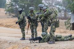 Česká armáda na cvičení NATO v Litvě