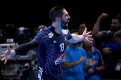 Nikola Karabatic ve finále MS v házené