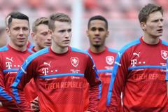 Trénink fotbalové reprezentace