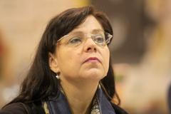 Ministryně Marksová v samoobsluze Albert