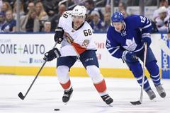 Jaromír Jágr v utkání Toronto vs. Florida