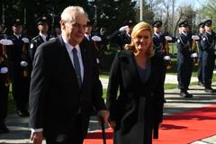 Miloš Zeman v Chorvatsku: Vícerychlostní Evropská unie je zvrhlost