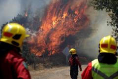 Lesní požáry v Chile