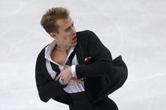 Michal Březina na ME v krasobruslení 2017