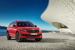 Škoda Kodiaq Sportline předobok doprava