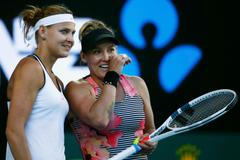 Australian Open 217, finále čtyřhry Ž: Lucie Šafářová a Bethanie Mattek-Sandsová