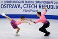 ME krasobruslení 2017, sportovní dvojice: Anna Dušková a Martin Bidař, Česko